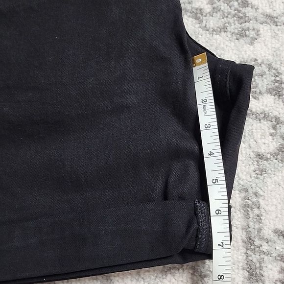 ASOS Black Jean Shorts for Men - Picture 9 of 10